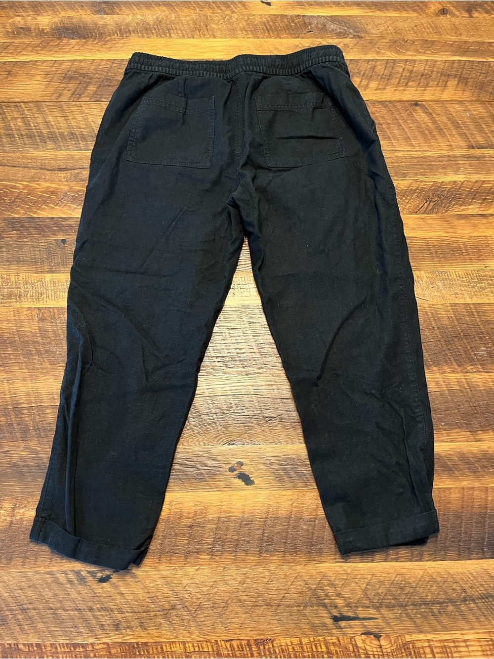 Old Navy linen-blend crops size medium - Picture 7 of 7